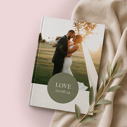 Hardcover Buch Groß A4 hoch