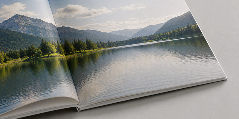 Fotobuch mit Premium-mattem Fotopapier und hochwertiger Oberfläche